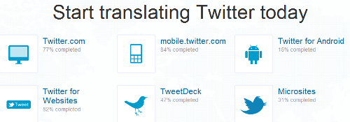 Translate Twitter - Start Translating