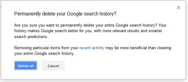 Clear Google Search History Clear Google Search History