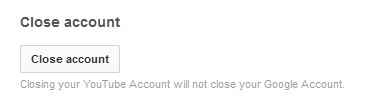 Delete YouTube Account Permanently