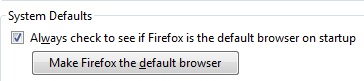 make-firefox-default-browser