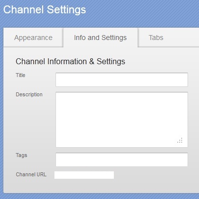 Create Custom YouTube Channel Address