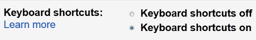 Turn On Gmail Keyboard Shortcuts