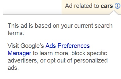 Block Google Advertisers