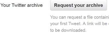 Download Twitter Archive - Download Tweets