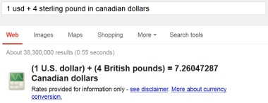 Convert Currencies Google Search