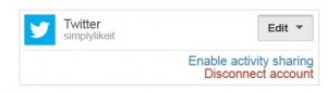 Unlink Twitter YouTube Connected Accounts